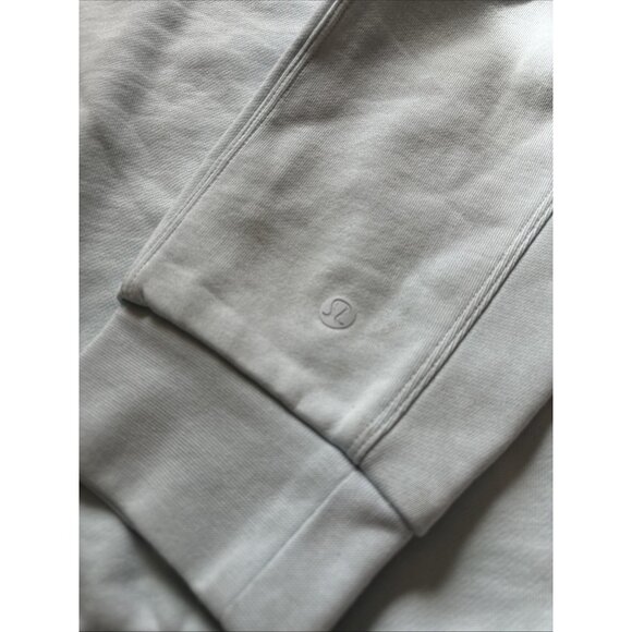 Lululemon Light Blue Quartzip Sweatshirt  With Log Southern Dunes Size XL - Picture 5 of 7
